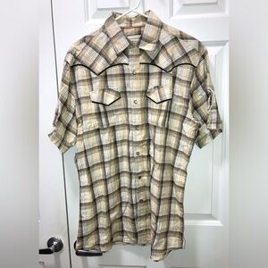 Mens Tankfarm & Co Western Button Down Shirt Size XL